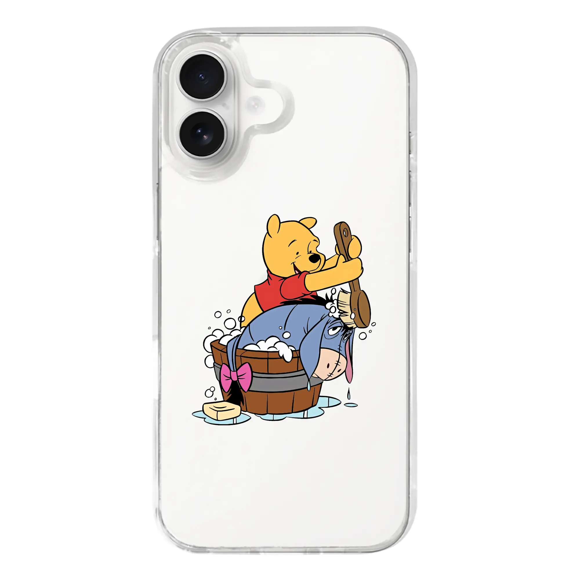 プーさん グッズ くまのプーさん - iPhone 17シリーズ 透明スマホケース – 薄型・耐衝撃・精密フィット保護カバー